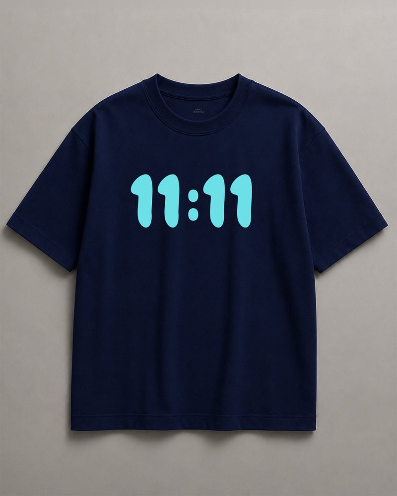 11:11 Unisex Oversized Classic T-Shirt - Kiano supima cotton gsm