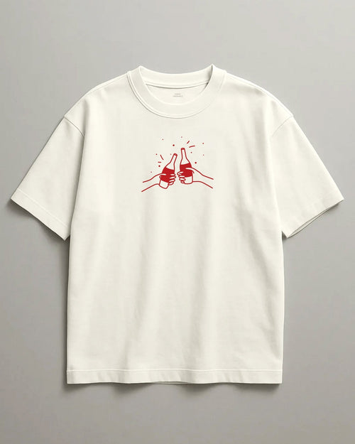 Beers To That Unisex Oversized Classic T-Shirt - Kiano supima cotton gsm