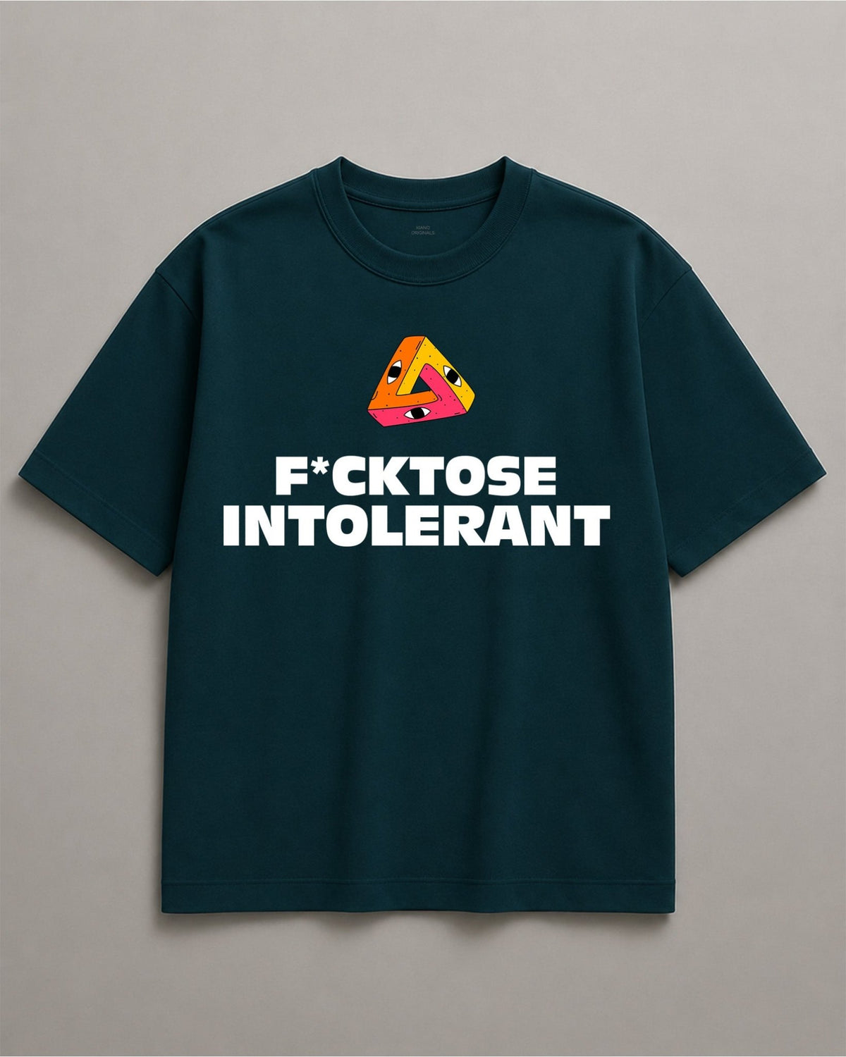 F*cktose Intolerant Dark Unisex Oversized Classic T-Shirt - Kiano supima cotton gsm