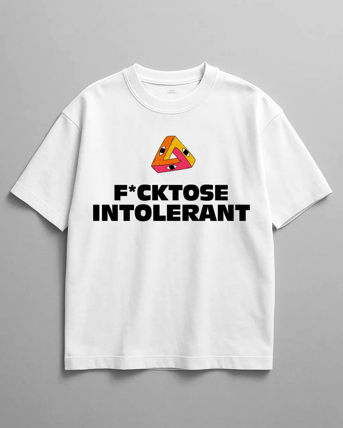 F*cktose Intolerant Unisex Oversized Classic T-Shirt - Kiano supima cotton gsm