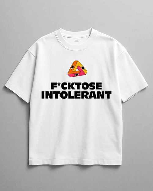F*cktose Intolerant Unisex Oversized Classic T-Shirt - Kiano supima cotton gsm