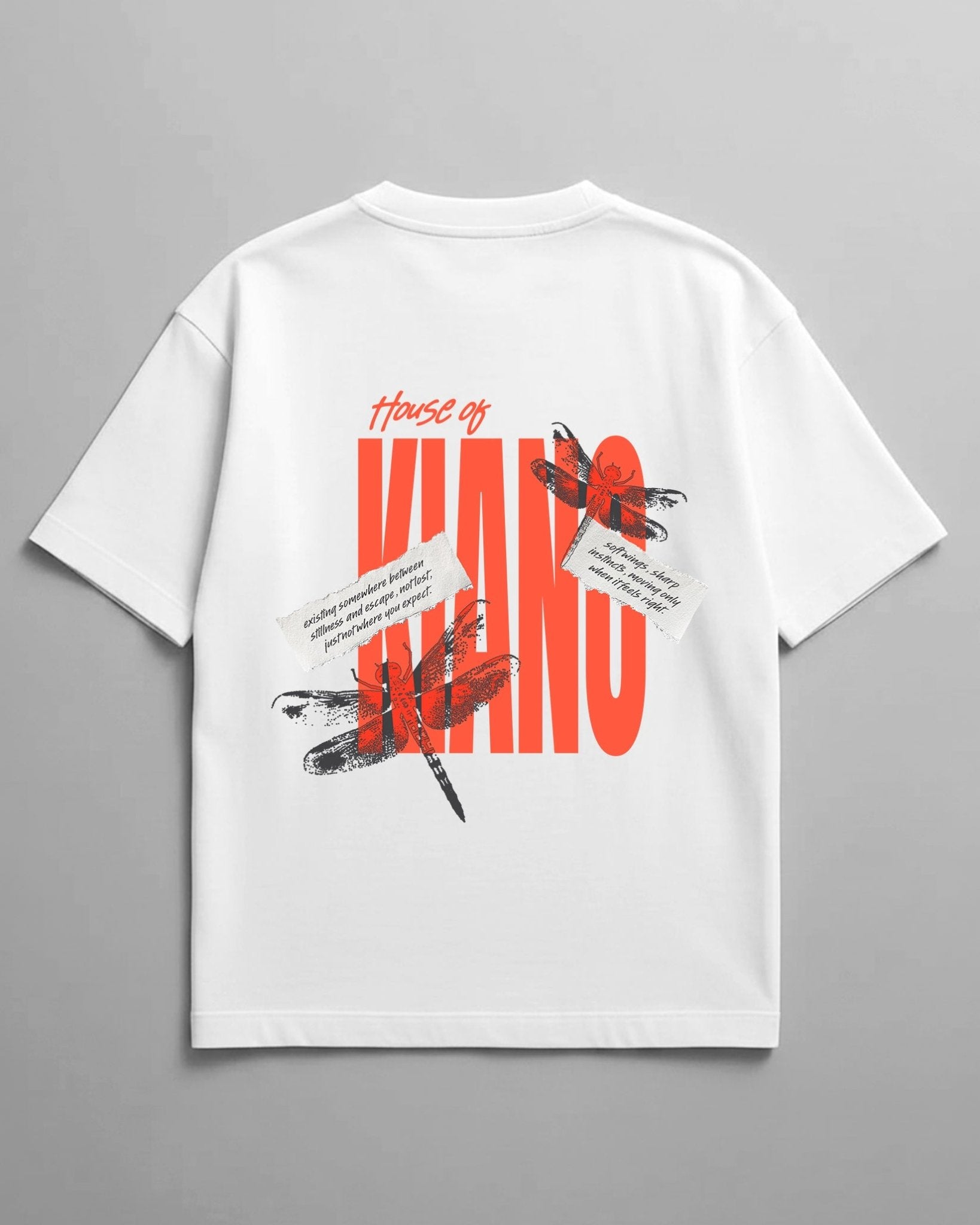 House of Kiano - Classic Oversized T-Shirt - Kiano supima cotton gsm