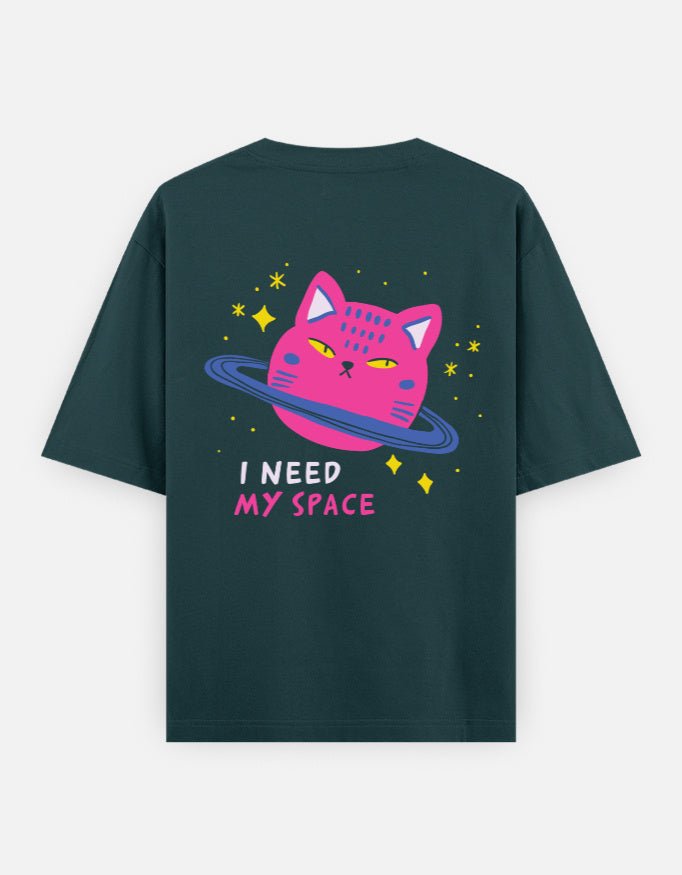 I Need My Space — Kiano oversized graphic t-shirt