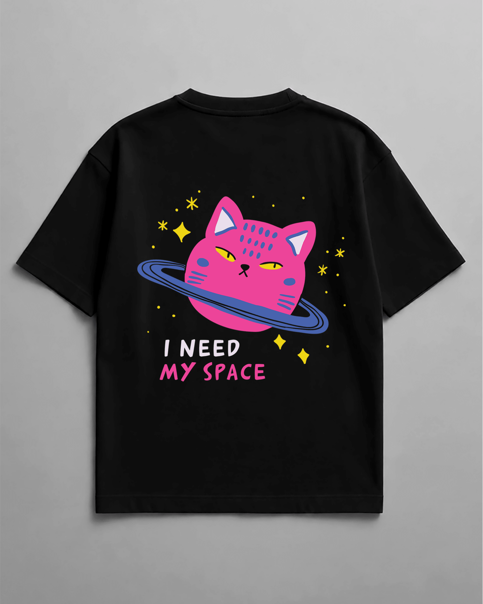 I Need My Space — Kiano oversized graphic t-shirt