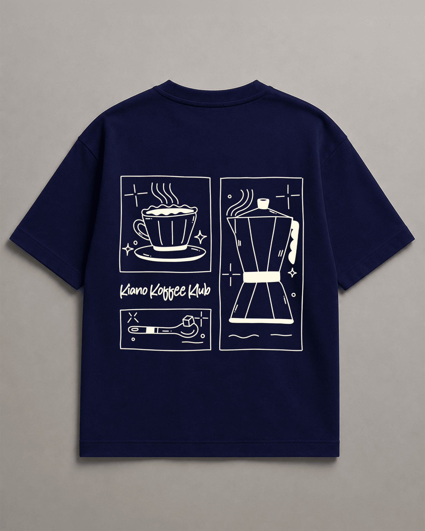 Kiano Koffee Klub — Kiano oversized graphic t-shirt