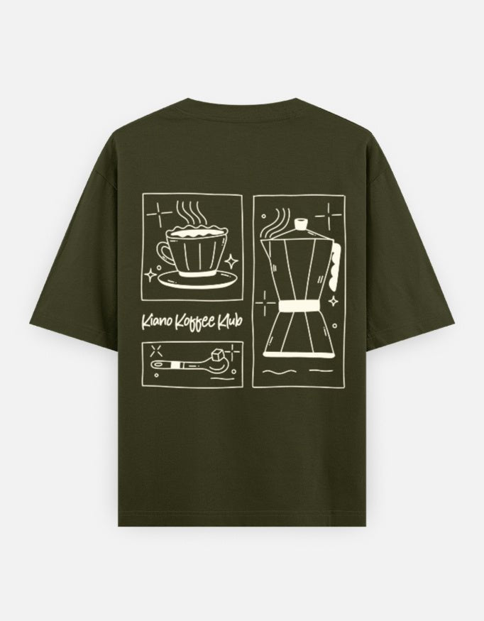 Kiano Koffee Klub — Kiano oversized graphic t-shirt
