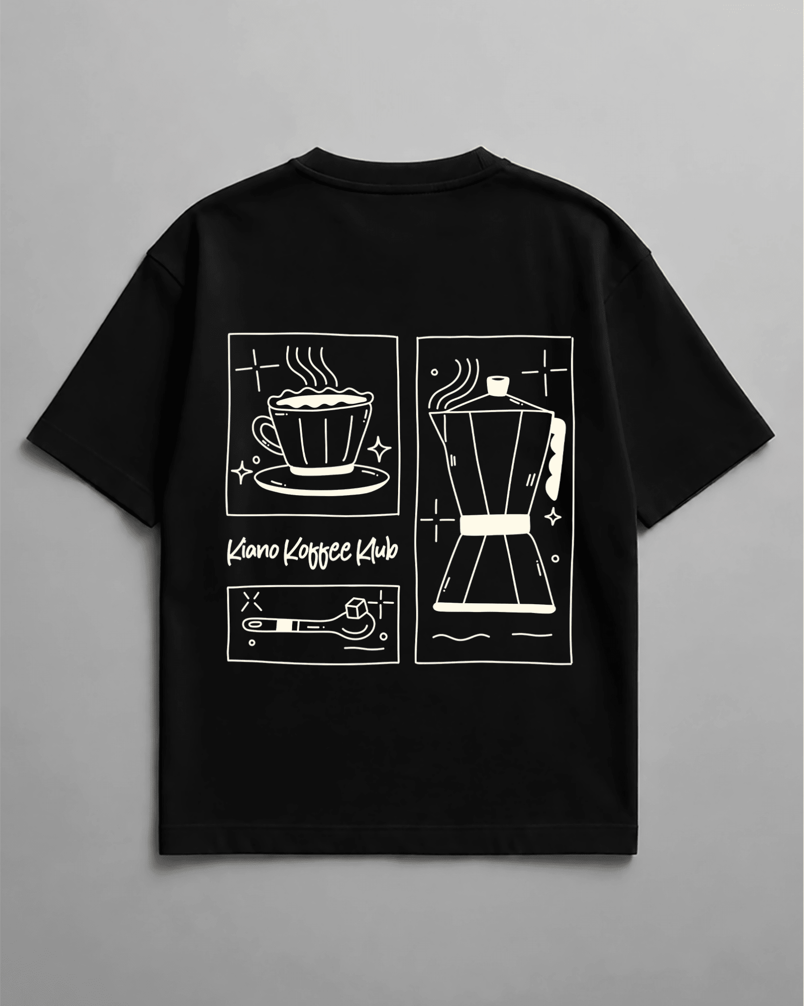 Kiano Koffee Klub — Kiano oversized graphic t-shirt