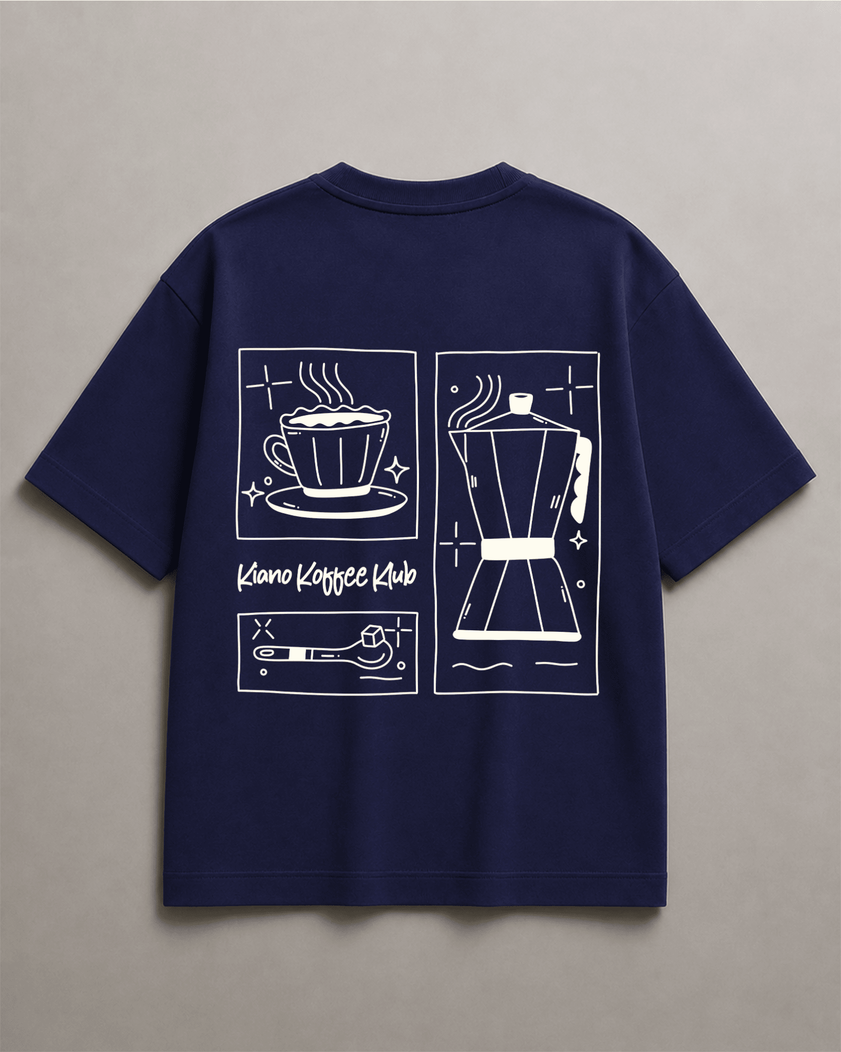 Kiano Koffee Klub — Kiano oversized graphic t-shirt