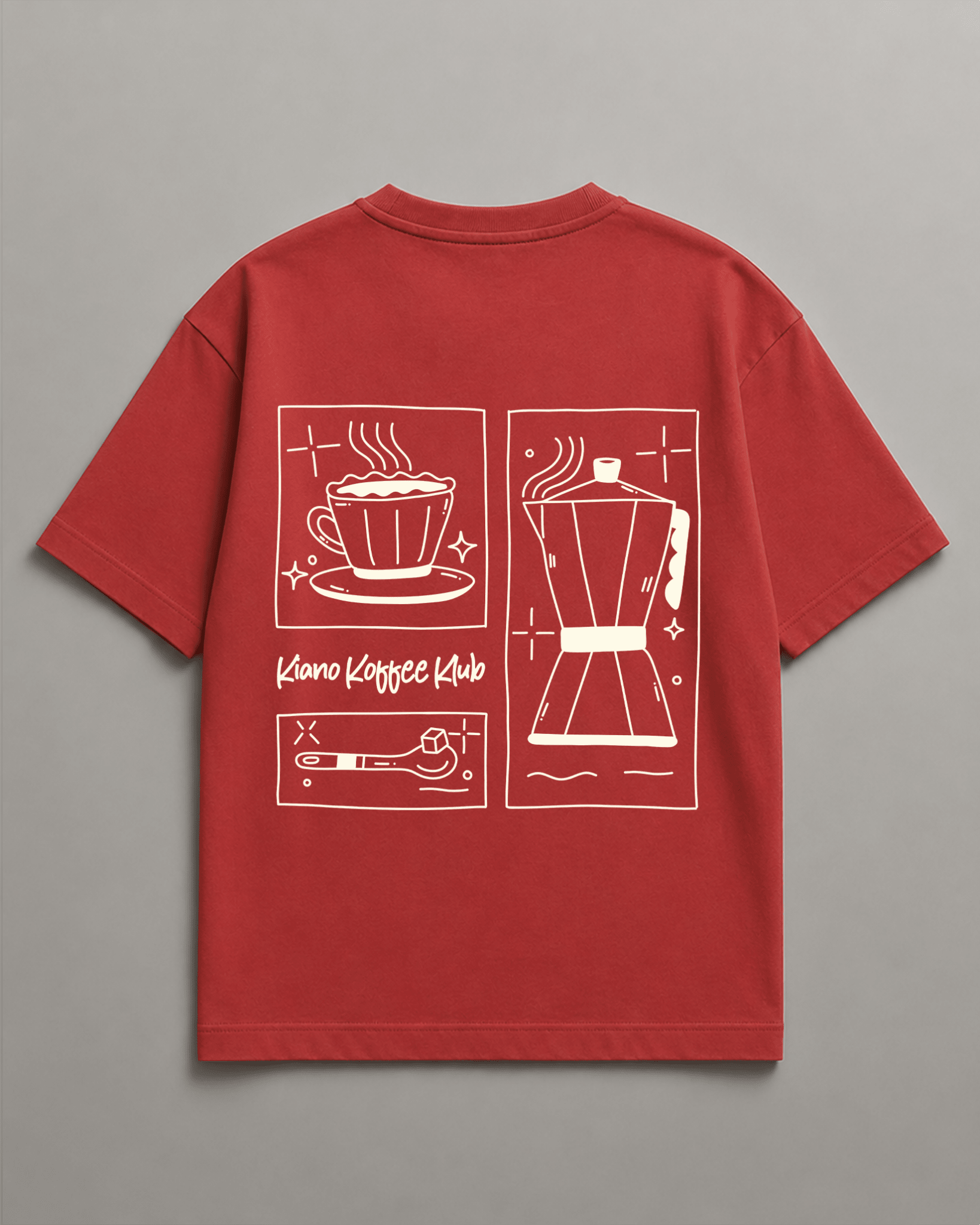 Kiano Koffee Klub — Kiano oversized graphic t-shirt