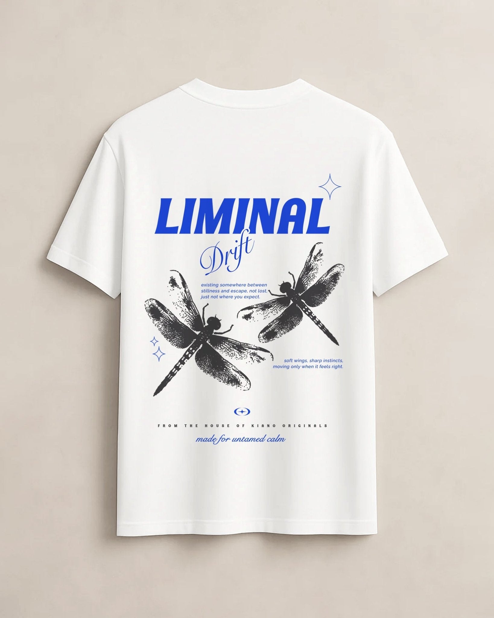 Liminal Drift Unisex Regular Fit - Kiano supima cotton gsm