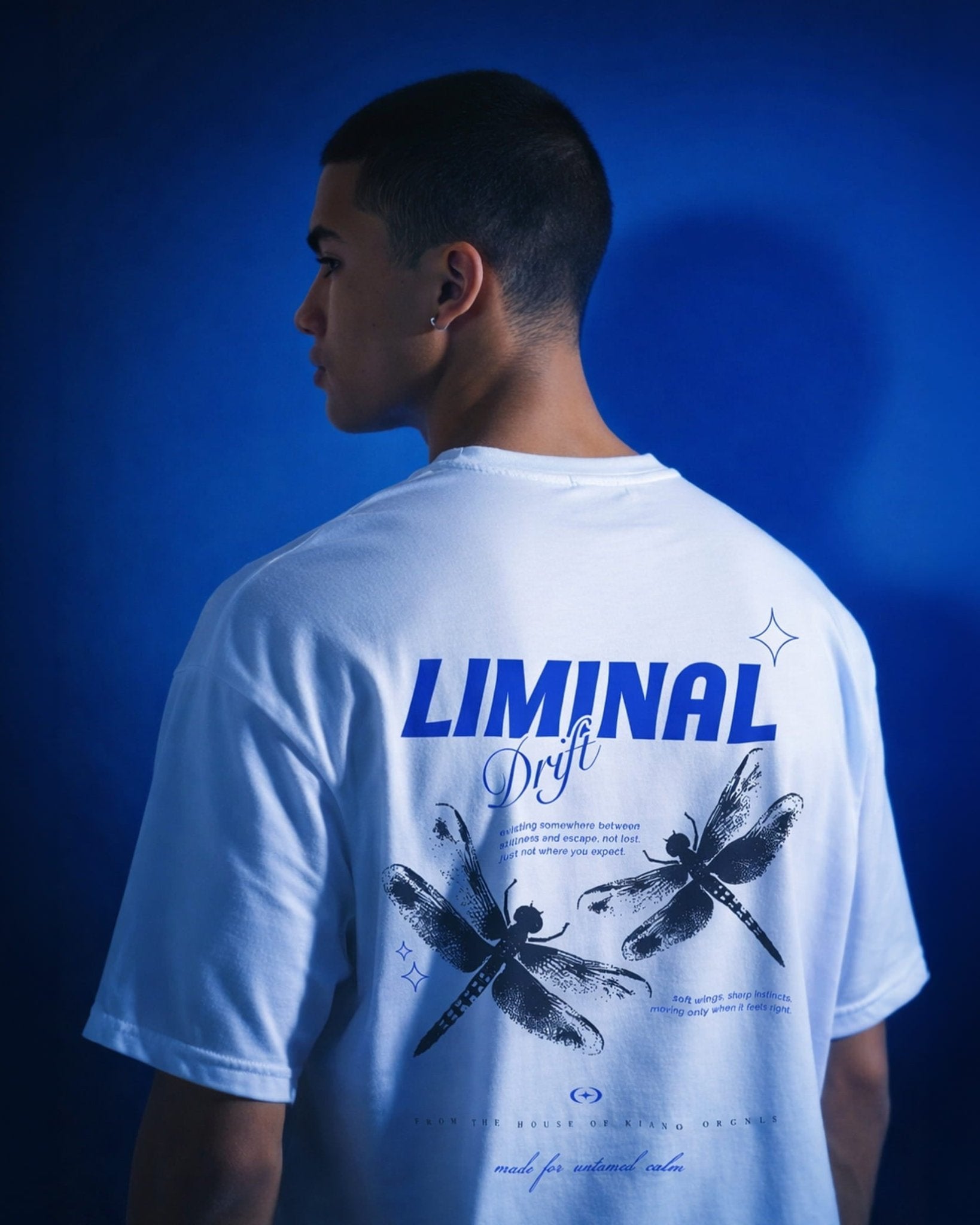 Liminal Drift Unisex Terry Oversized Fit - Kiano supima cotton gsm
