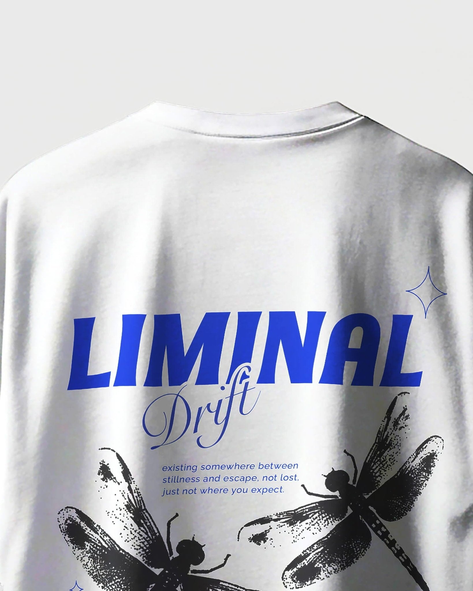 Liminal Drift Unisex Terry Oversized Fit - Kiano supima cotton gsm