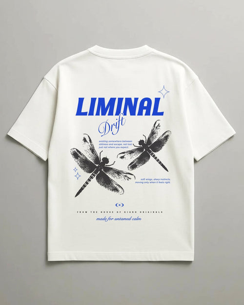 Liminal Drift Unisex Terry Oversized Fit - Kiano supima cotton gsm