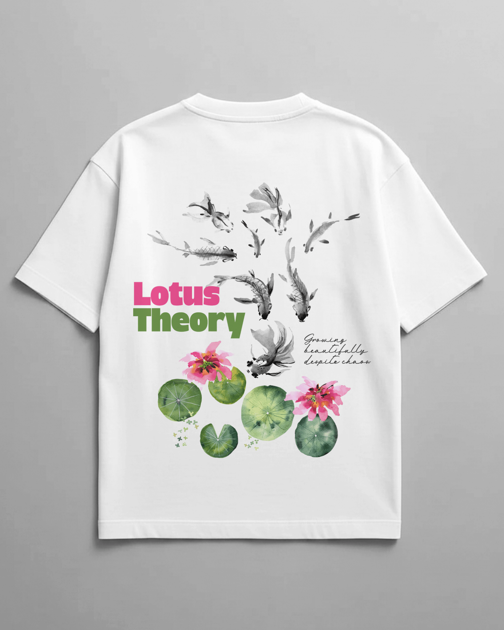 Lotus Theory — Kiano oversized graphic t-shirt
