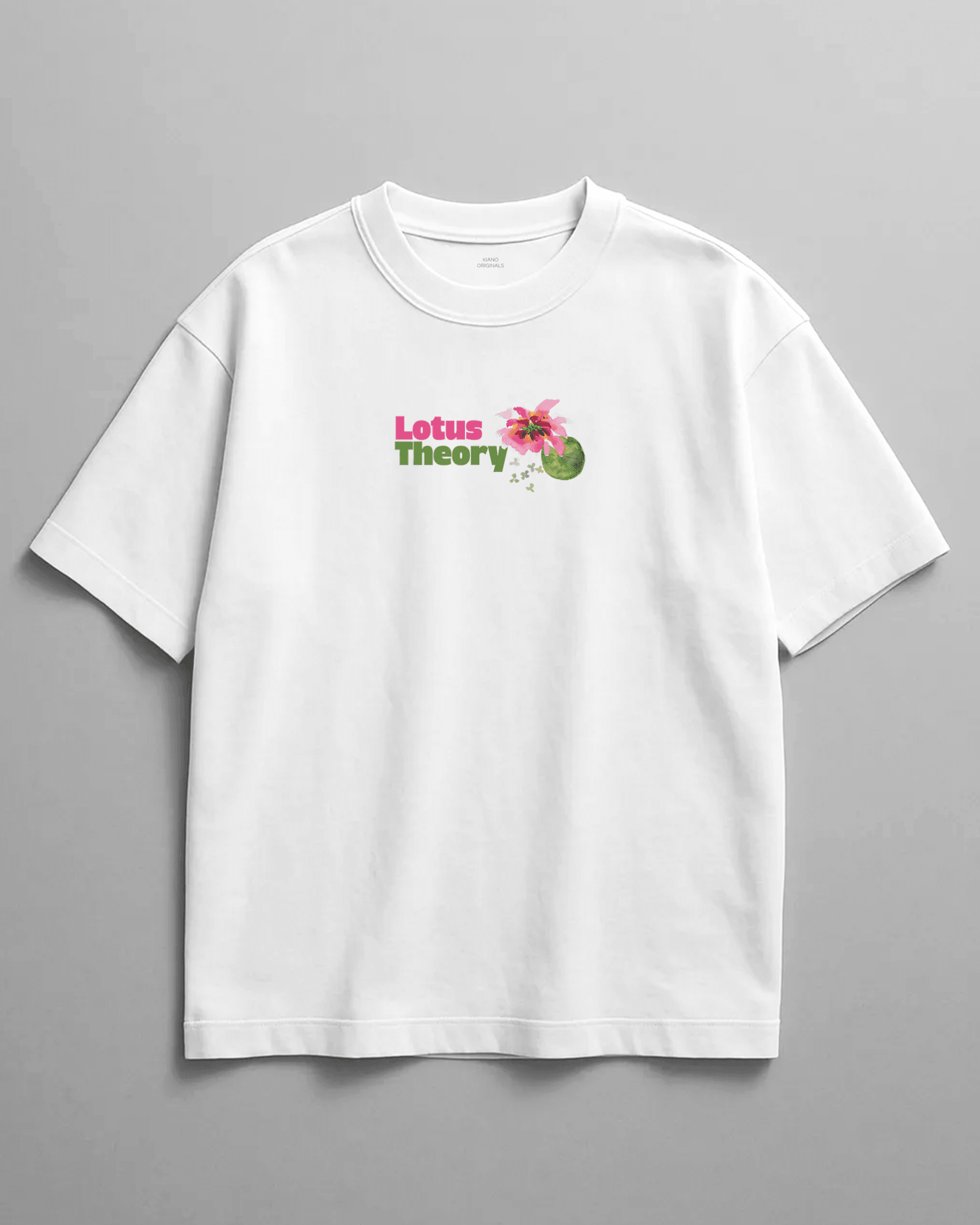 Lotus Theory — Kiano oversized graphic t-shirt