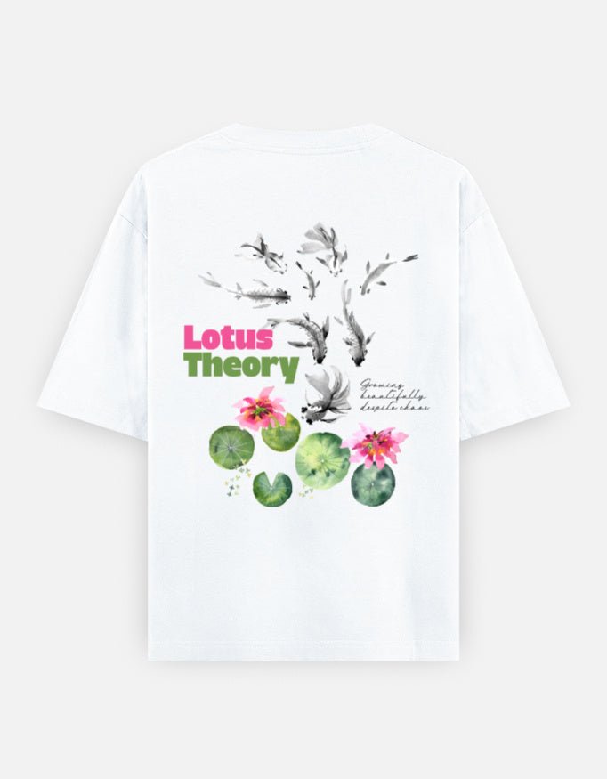 Lotus Theory — Kiano oversized graphic t-shirt
