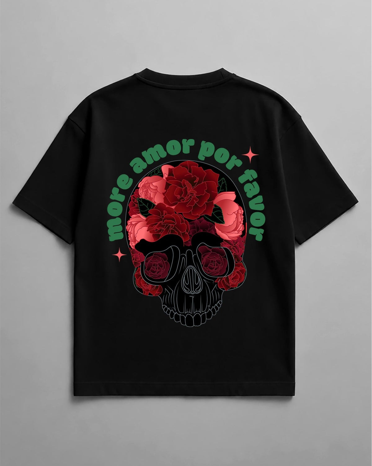 More Amor Por Favor Unisex Oversized Classic T-Shirt - Kiano supima cotton gsm