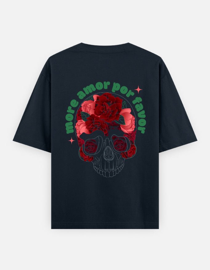 More Amor Por Favor Unisex Oversized Classic T-Shirt - Kiano supima cotton gsm