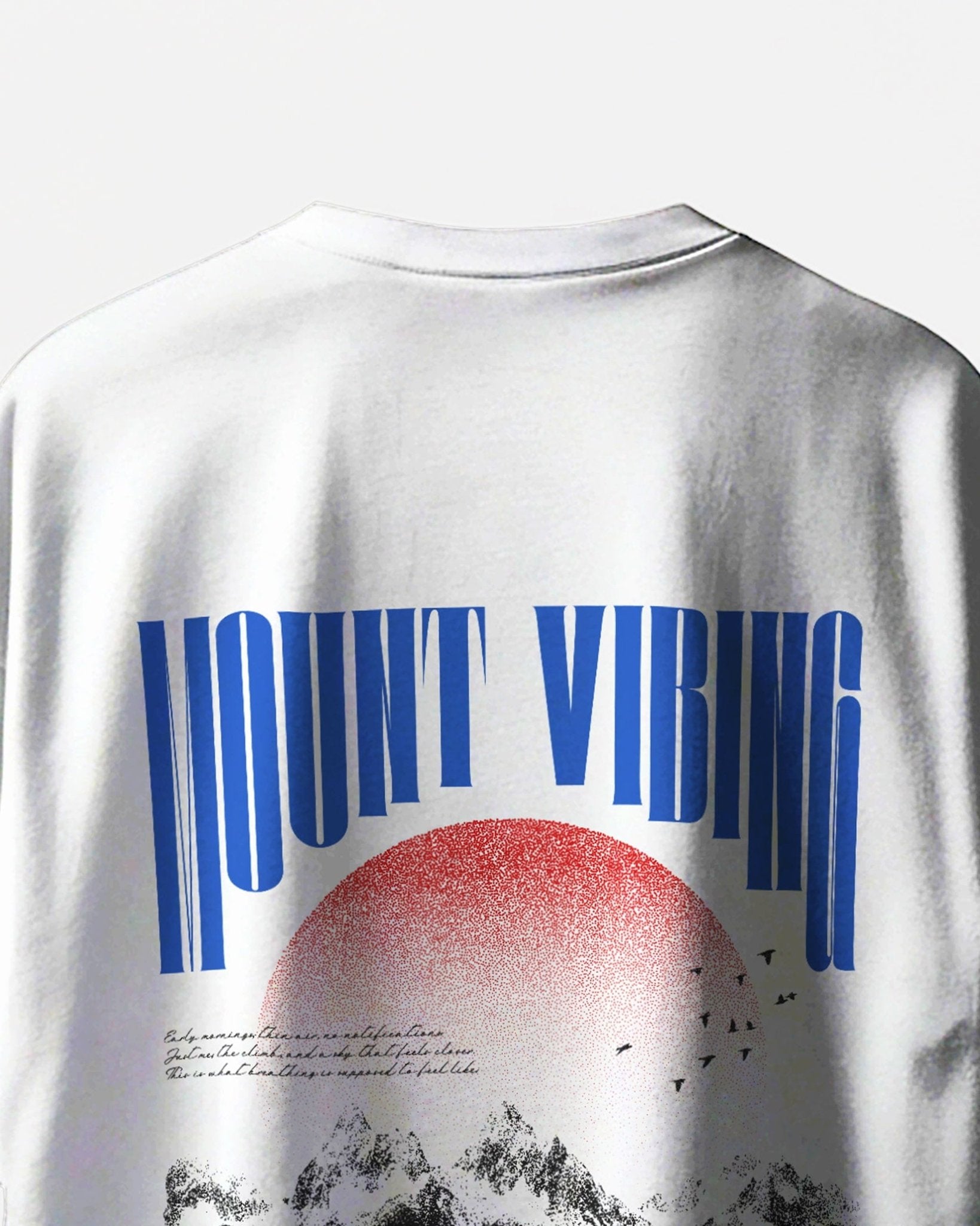 Mount Vibing Unisex Terry Oversized Fit - Kiano supima cotton gsm