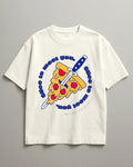 Slice To Meet You Unisex Oversized Classic T-Shirt - Kiano supima cotton gsm