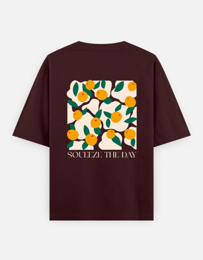 Squeeze The Day — Kiano oversized graphic t-shirt