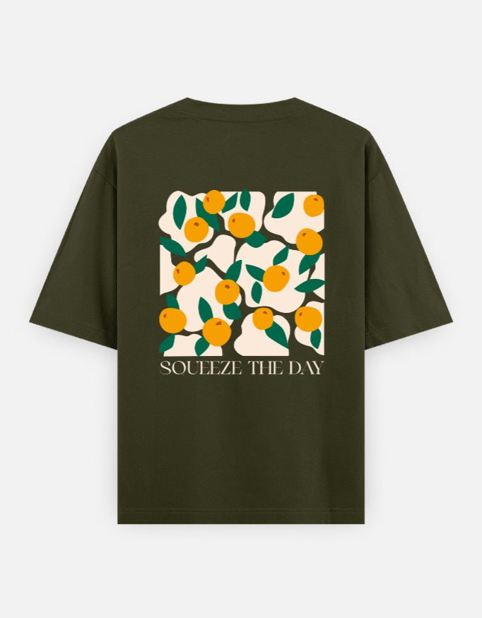 Squeeze The Day — Kiano oversized graphic t-shirt