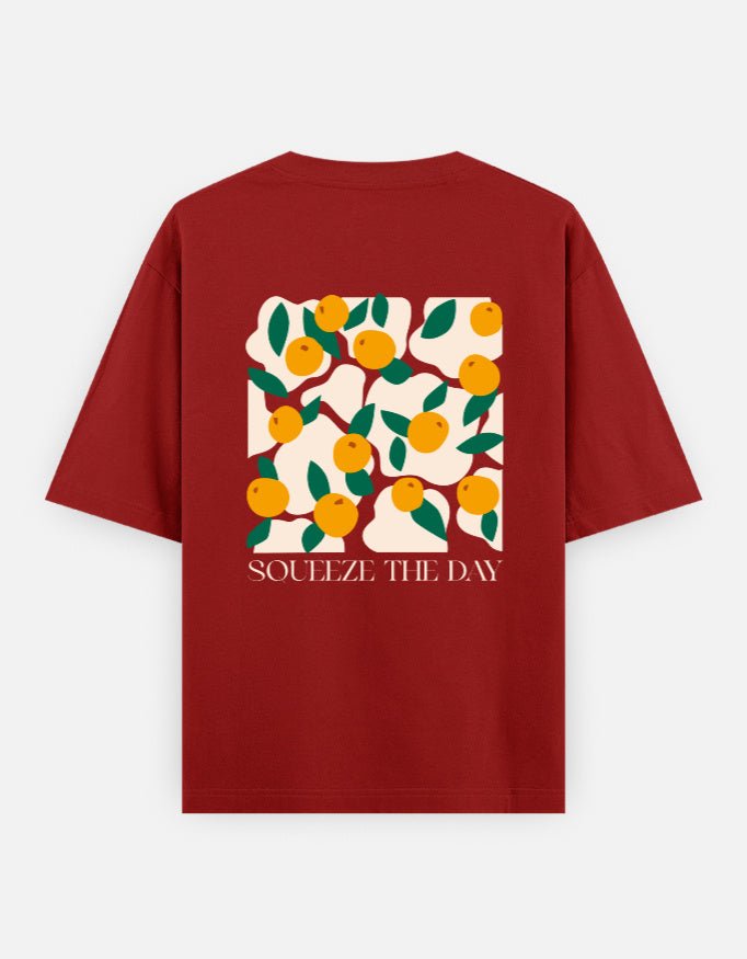 Squeeze The Day — Kiano oversized graphic t-shirt