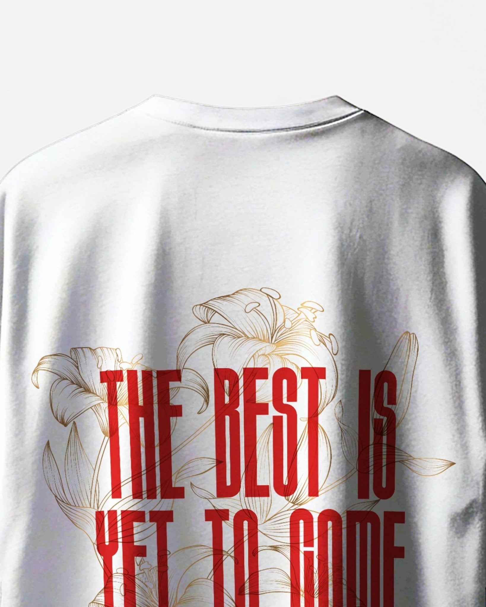The Best is Yet to Come Unisex Terry Oversized Fit - Kiano supima cotton gsm