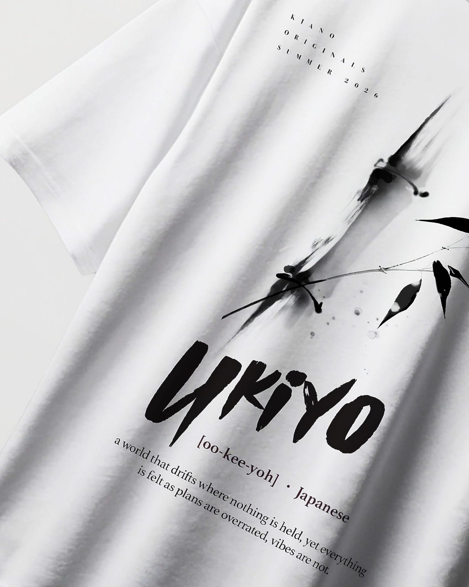 Ukiyo Unisex Supima Regulat Fit - Kiano supima cotton gsm