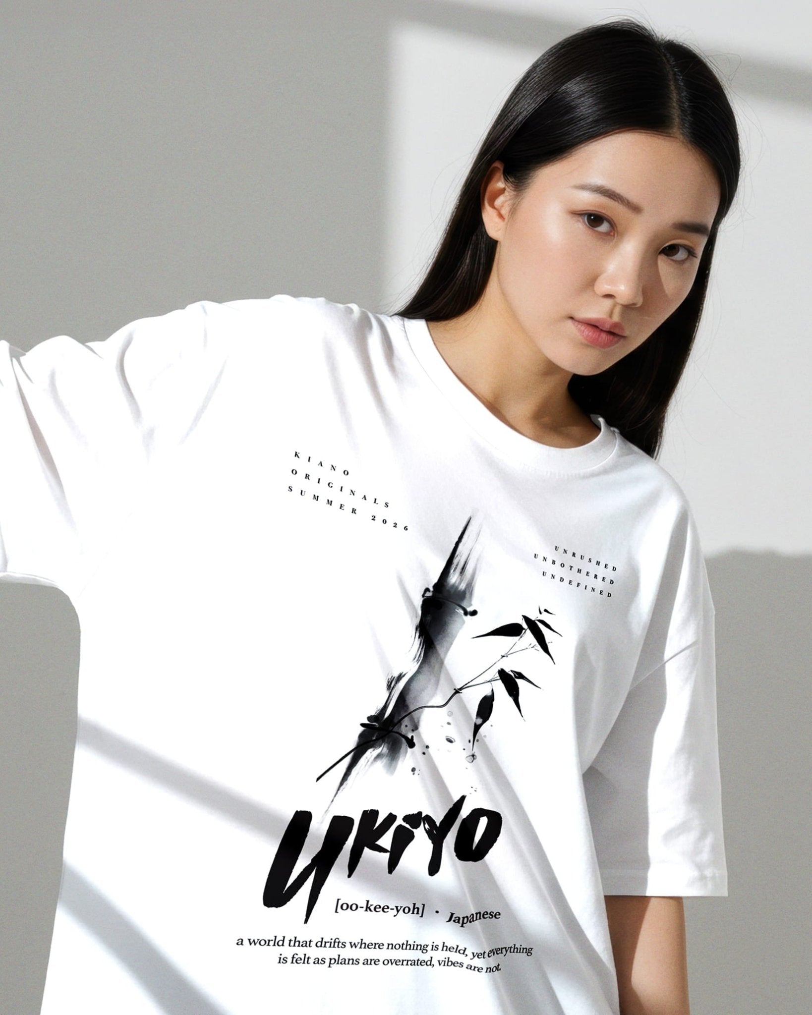 Ukiyo Unisex Supima Regulat Fit - Kiano supima cotton gsm