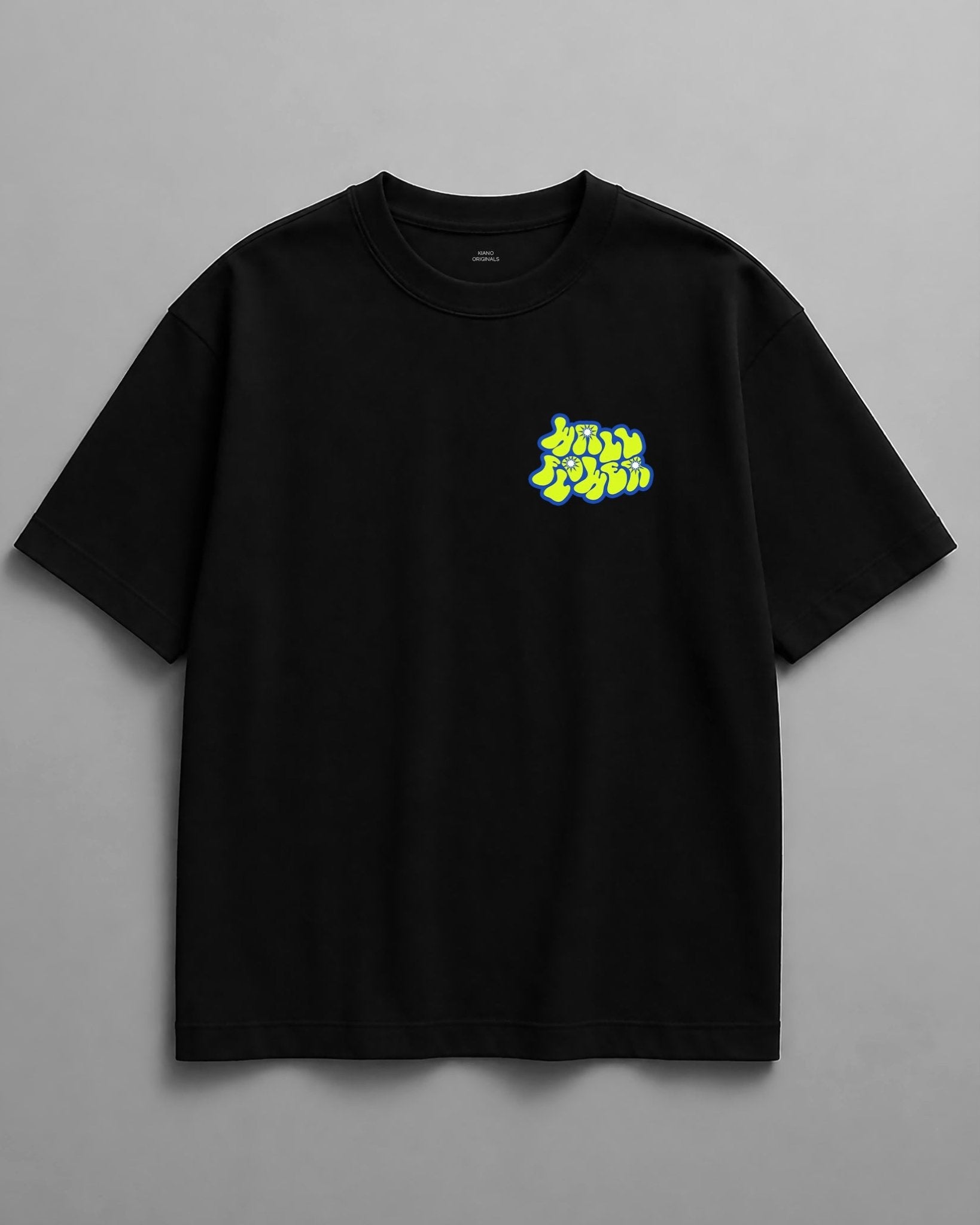 Wallflower Dark Unisex Oversized Classic T-Shirt - Kiano supima cotton gsm
