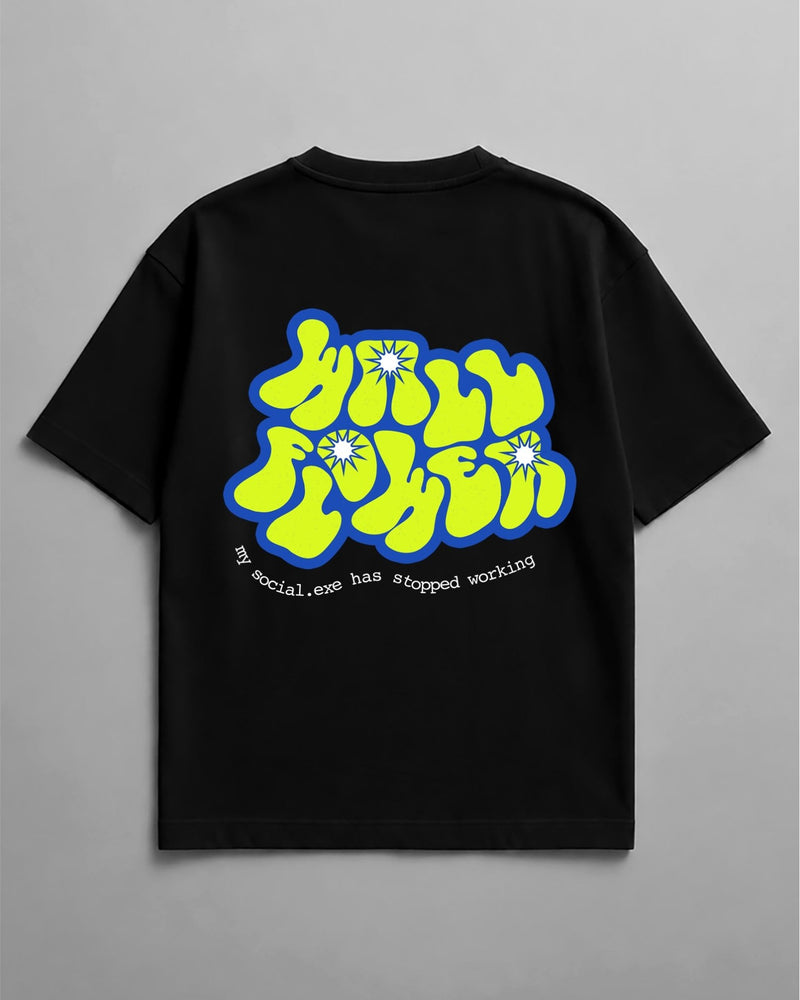 Wallflower Dark Unisex Oversized Classic T-Shirt - Kiano supima cotton gsm