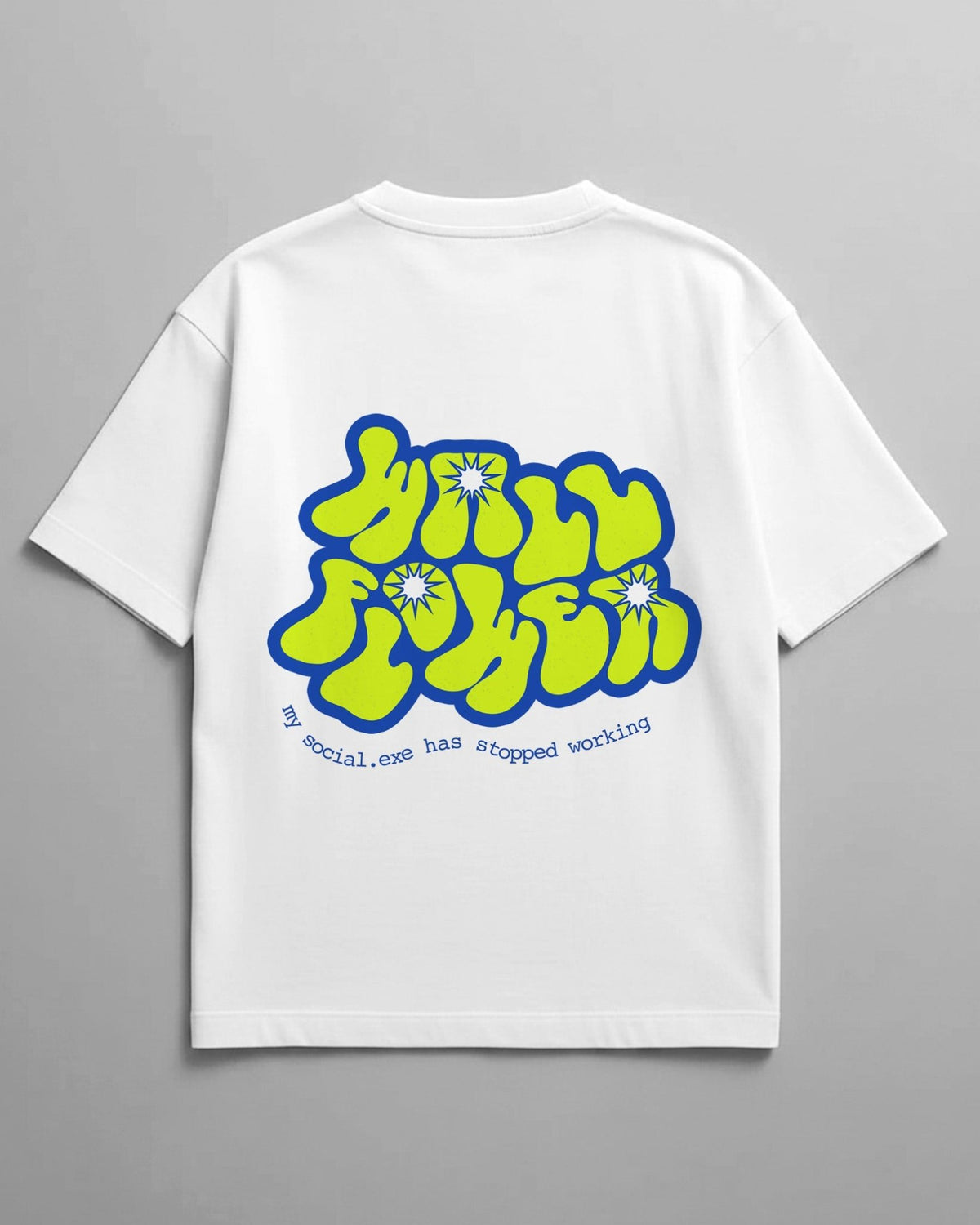 Wallflower Unisex Oversized Classic T-Shirt - Kiano supima cotton gsm
