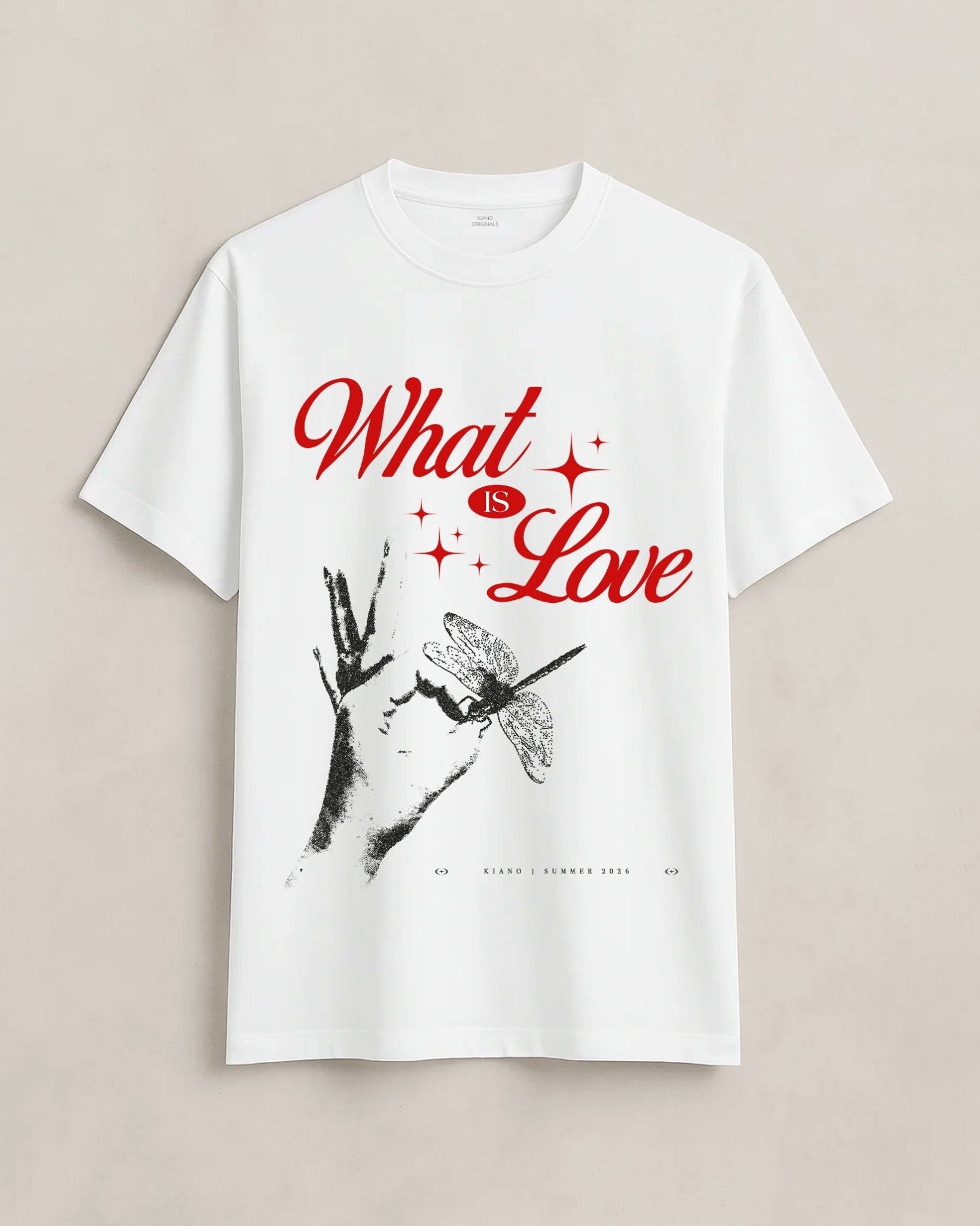 What Is Love Unisex Regular Fit - Kiano supima cotton gsm