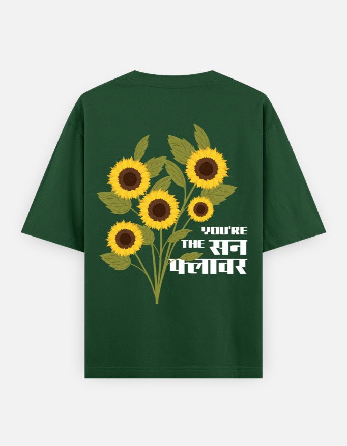 You're The Sunflower — Kiano oversized graphic t-shirt