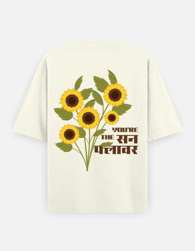 You're The Sunflower — Kiano oversized graphic t-shirt