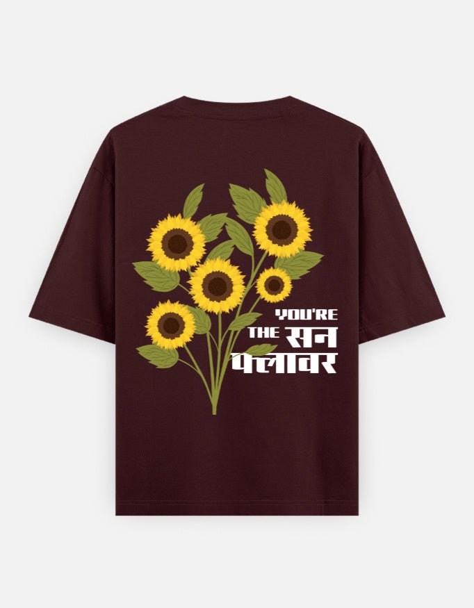 You're The Sunflower — Kiano oversized graphic t-shirt