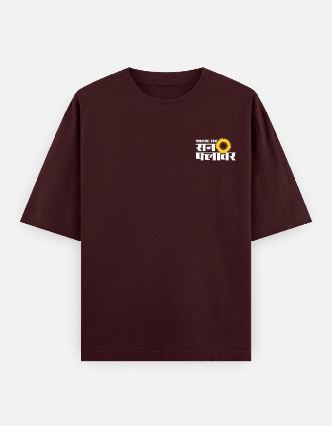 You're The Sunflower — Kiano oversized graphic t-shirt