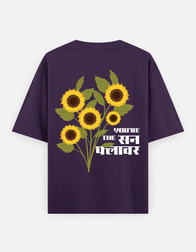 You're The Sunflower — Kiano oversized graphic t-shirt