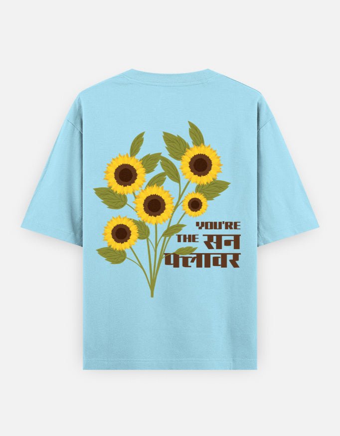 You're The Sunflower — Kiano oversized graphic t-shirt
