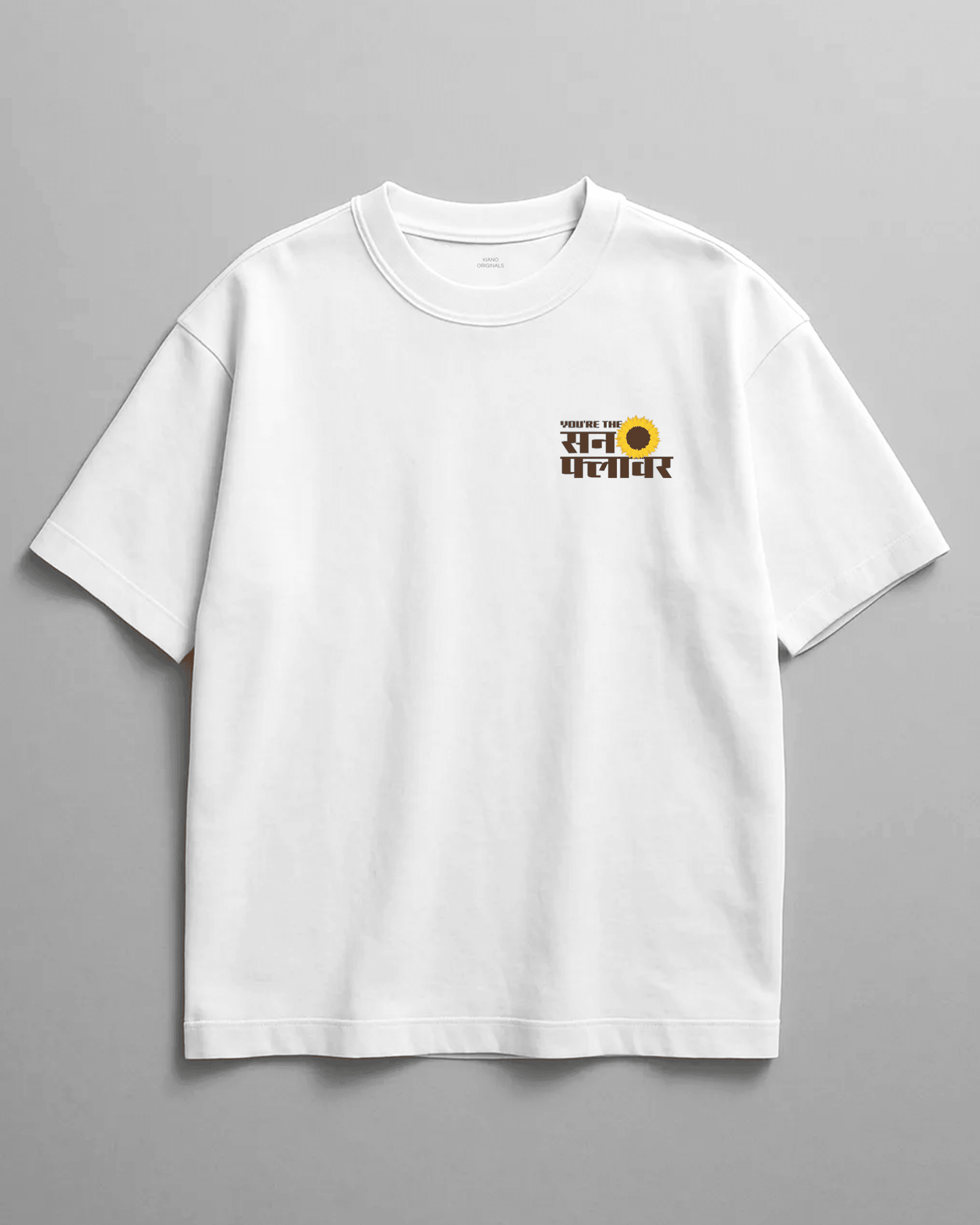 You're The Sunflower — Kiano oversized graphic t-shirt