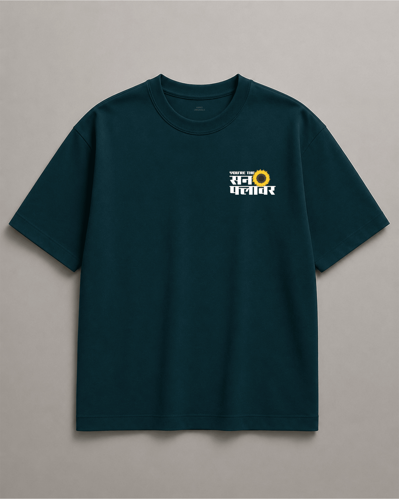 You're The Sunflower — Kiano oversized graphic t-shirt