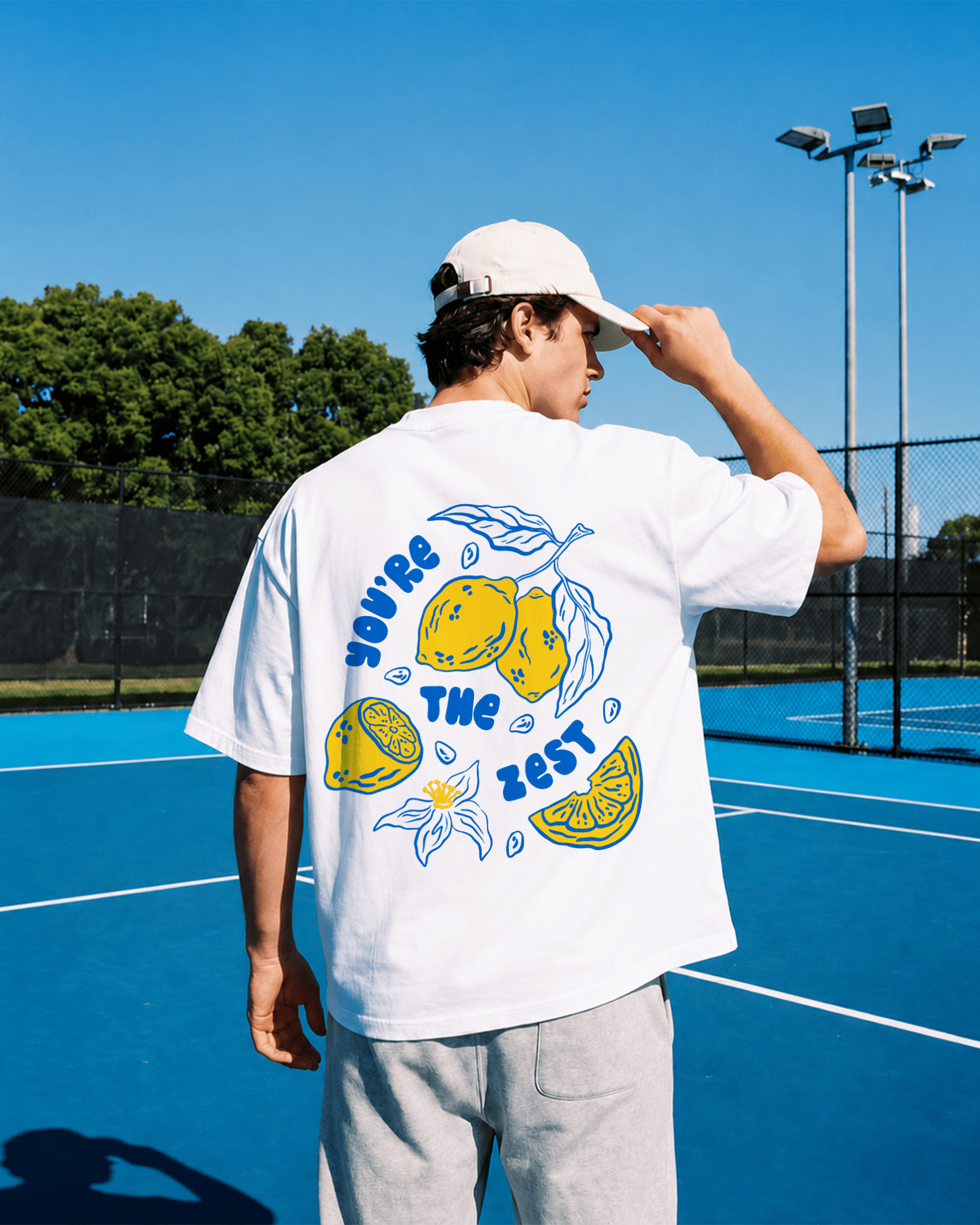 You're The Zest — Kiano oversized graphic t-shirt